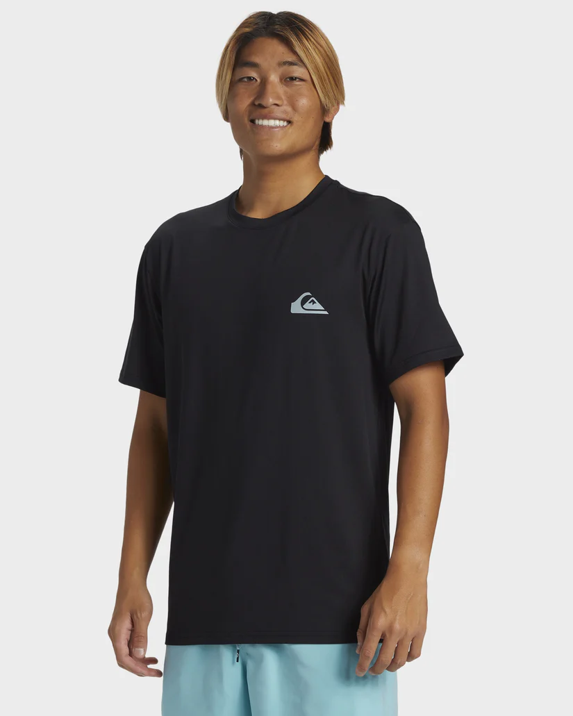 Mens Everyday Rash Vest - Black