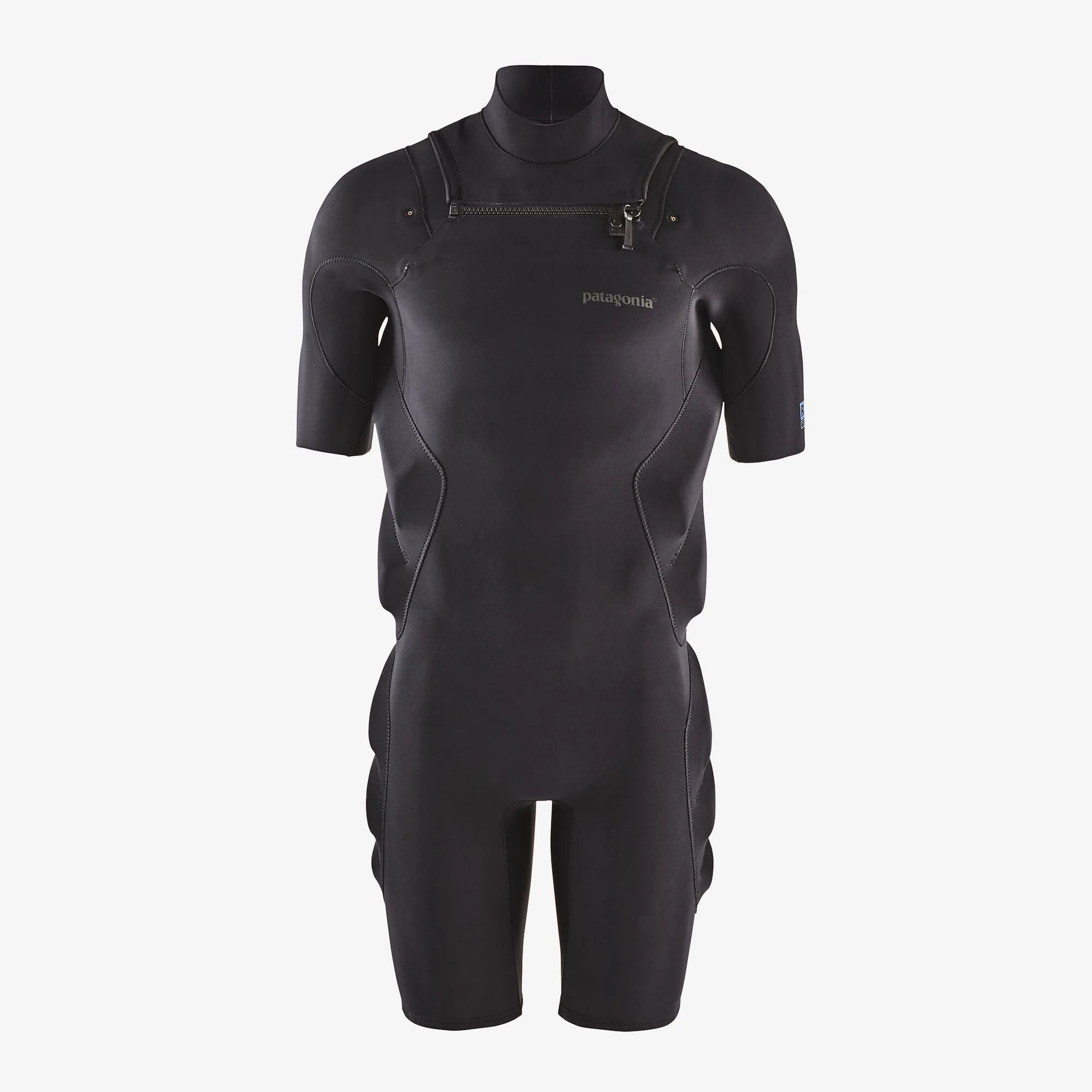 Front view of wetsuit