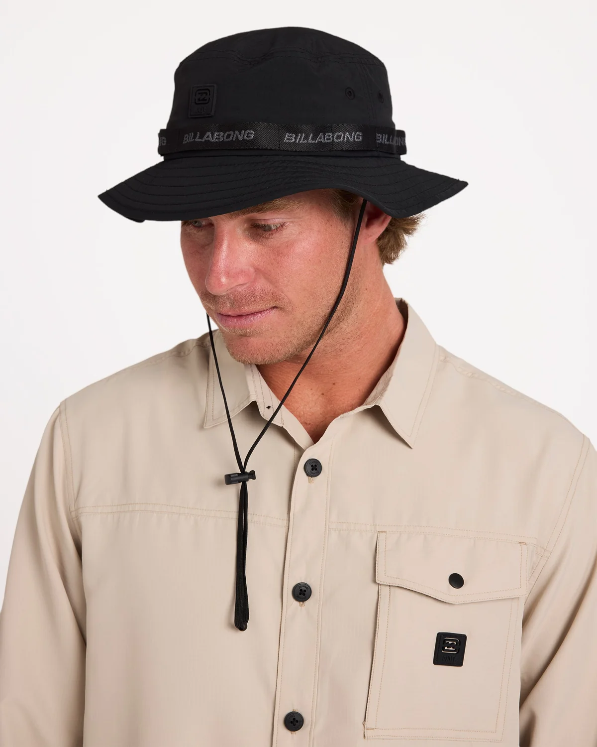Mens Strike Mission Boonie Hat - Black