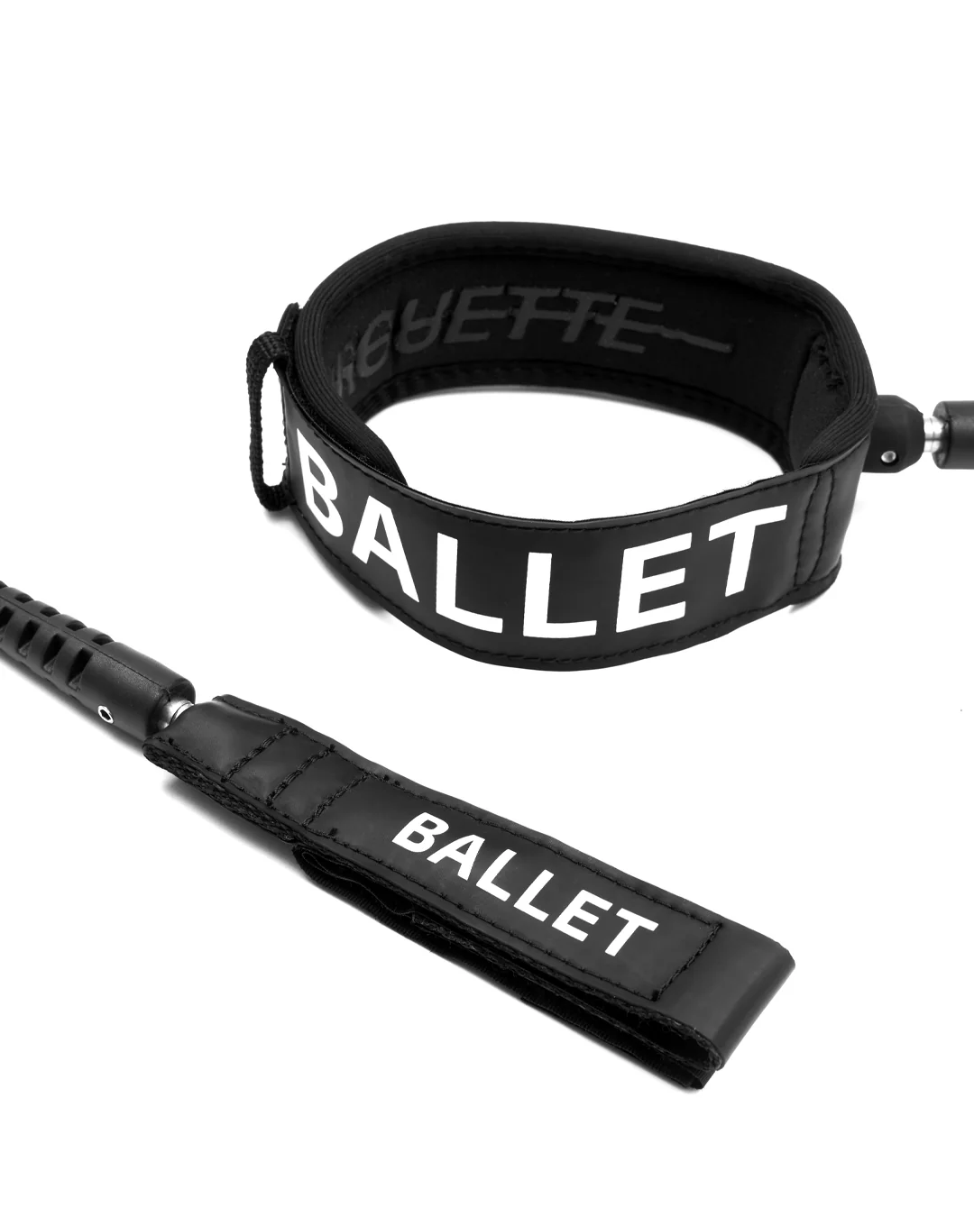 Pirouette 6ft Regular Leash - Black