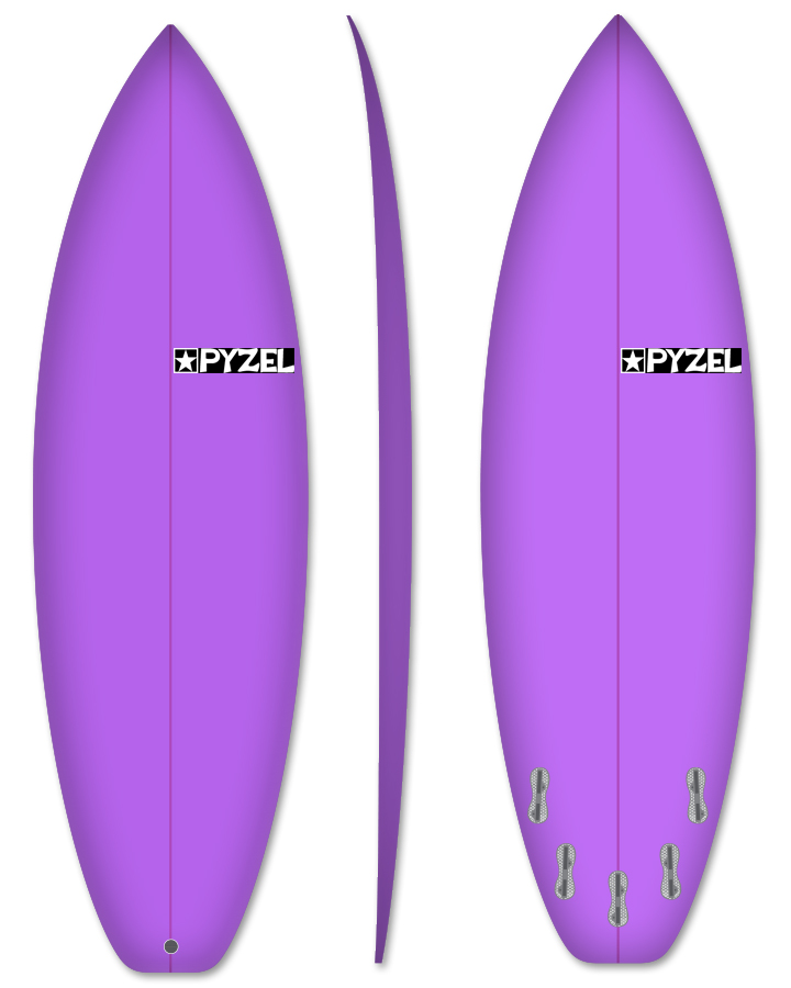 Surfboard | Pyzel Amp 3ft 6in | Boardcave Australia