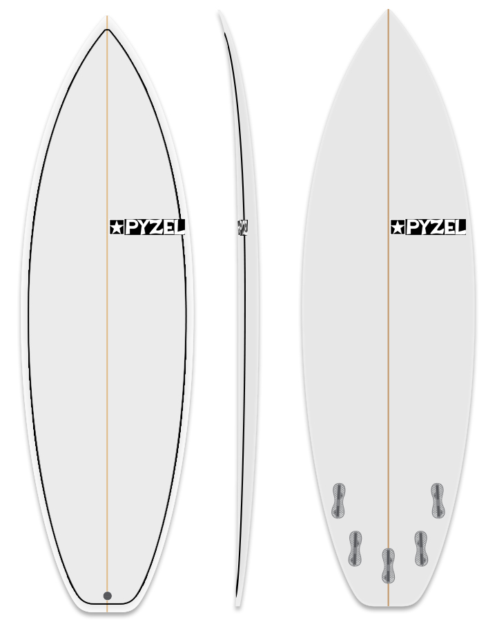 Pyzel Shadow 5'10\" ショートボード Pyzel Shadow 5'10
