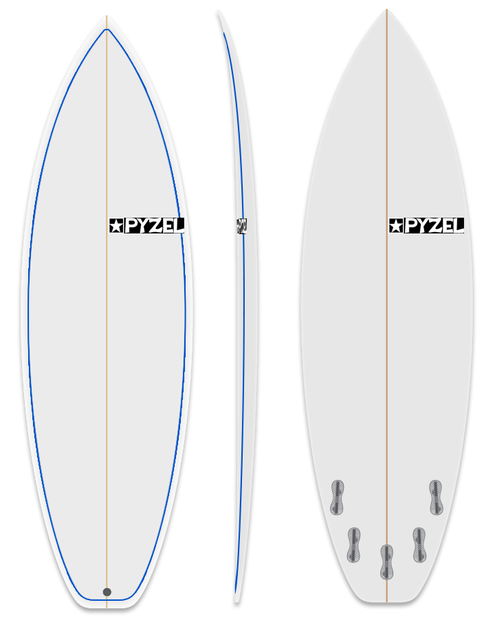 Surfboard | Pyzel The Shadow 5ft 10in | Boardcave Australia