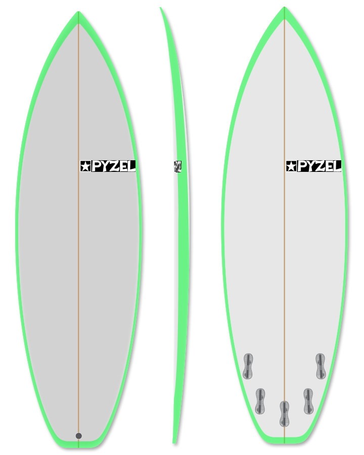 Surfboard | Pyzel Next Step 4-8 ft | Boardcave Australia