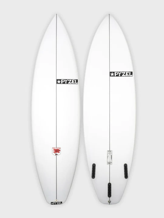 Red Tiger XL (Pyzel) - 6' 2" x 20 " x 2 3/4" x 36L - FCS II