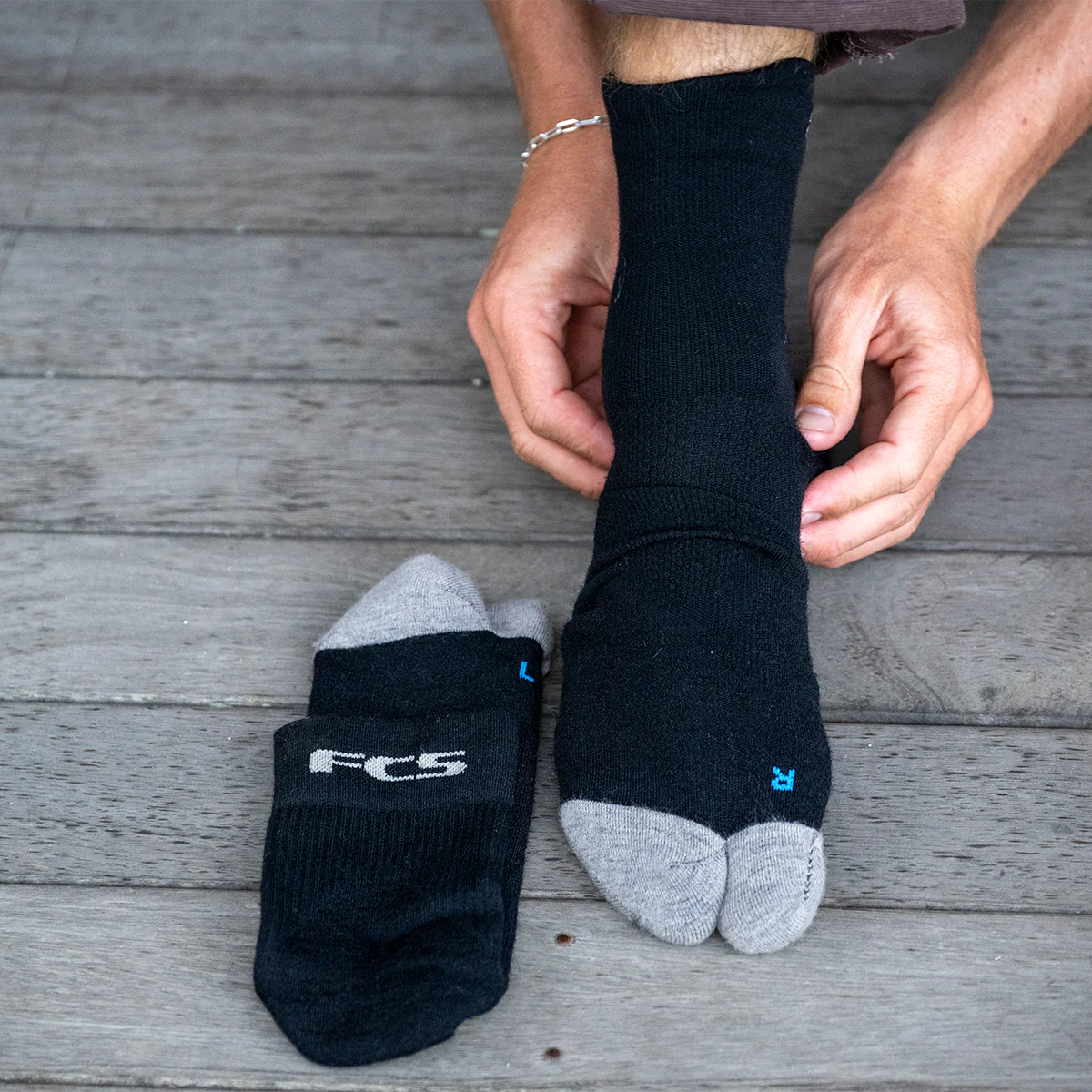 Shorebreak Sandal Sock - Mid Tide