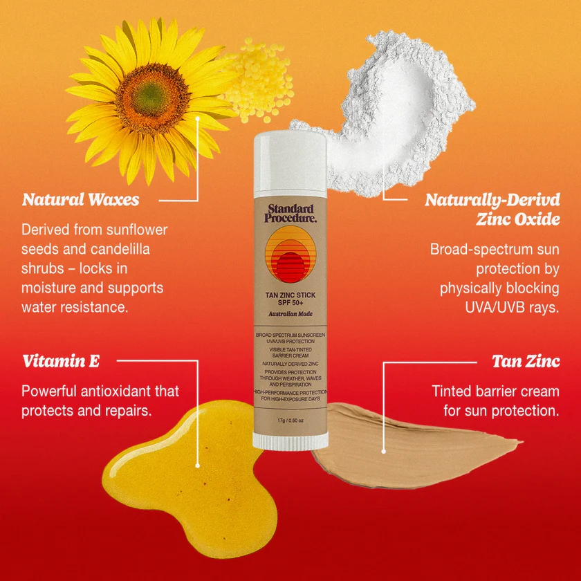 Tan Zinc Stick SPF 50+