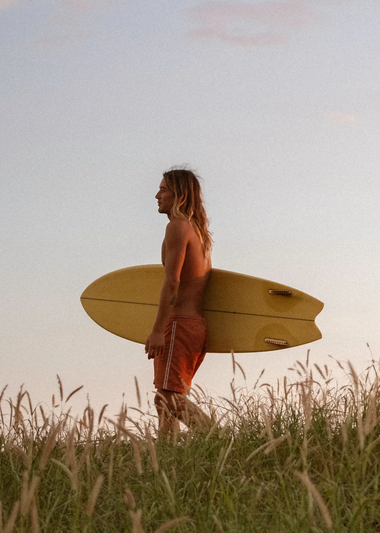 Undefined Lines 16.5" Boardshort - Terracotta