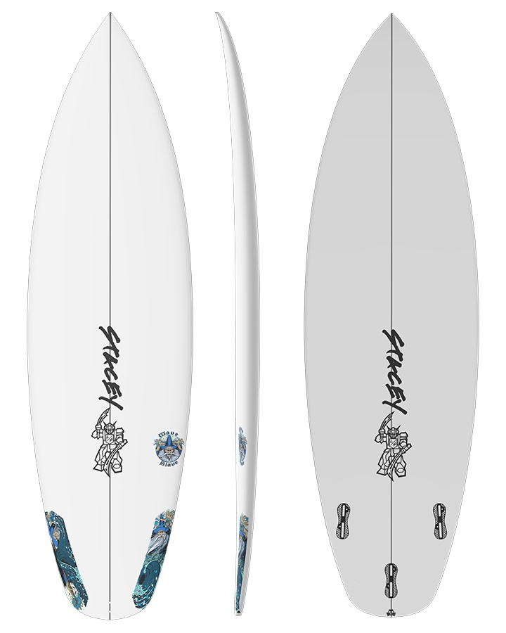 サーフィン・ボディボード STACEY Wave Slave 5.5 Surfboard | Stacey Wave Slave OG | Boardcave
