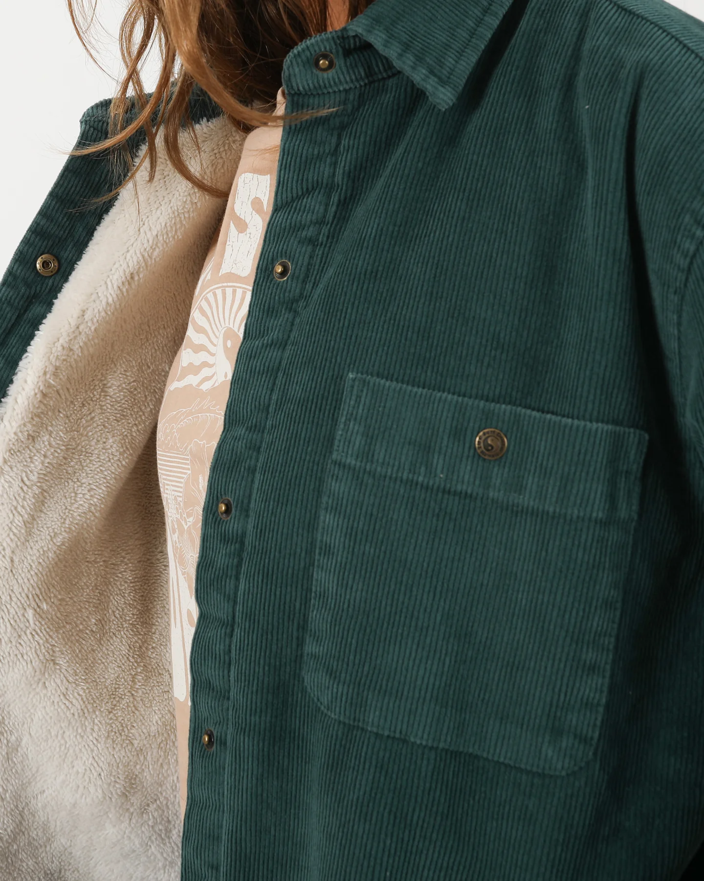 Whaler Cord Jacket - Emerald