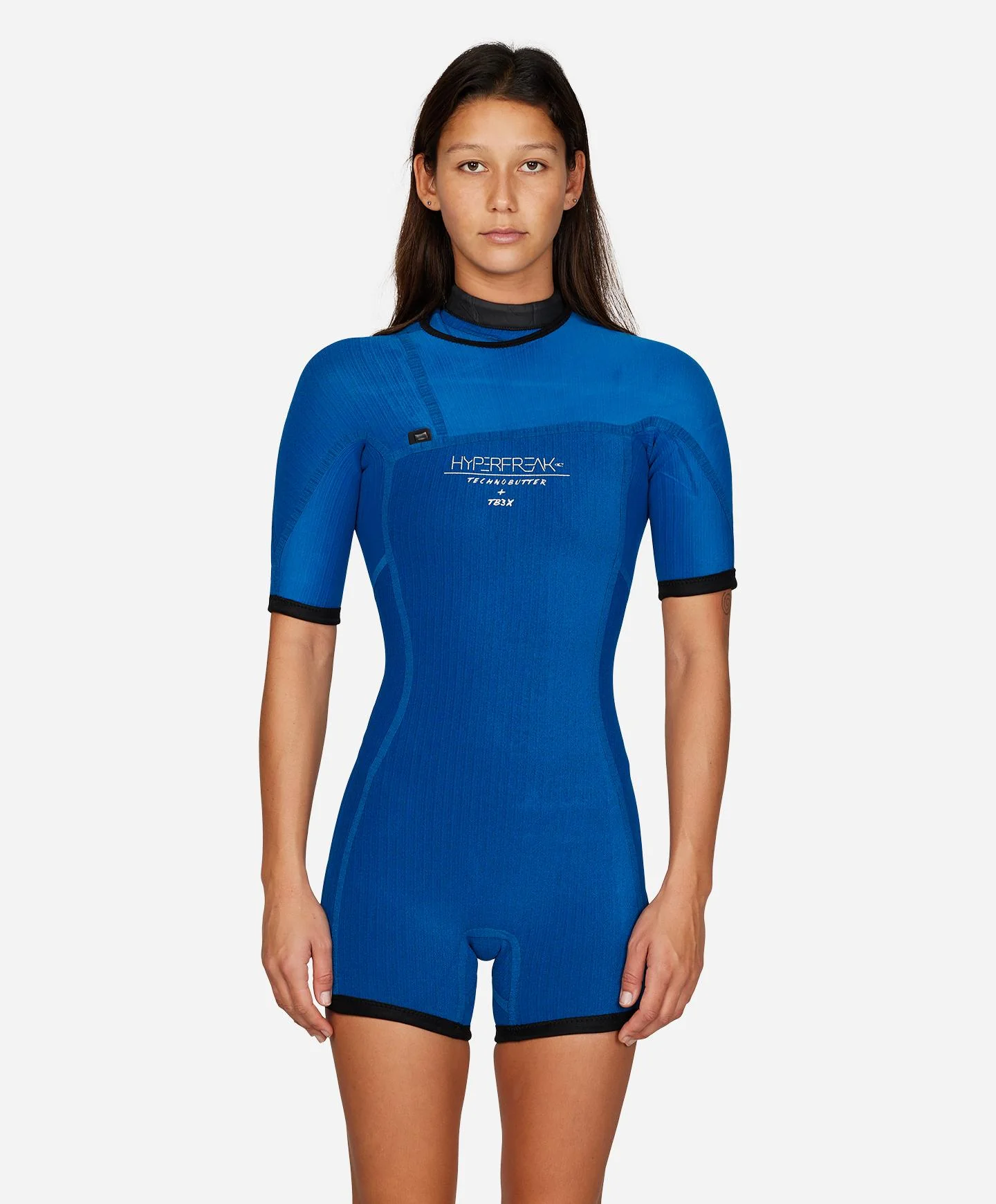 Women's Hyperfreak 2mm Short Sleeve Spring Suit Chest Zip