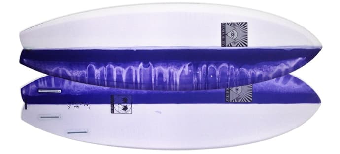 The Eye Symmetry Cali Quad surfboard