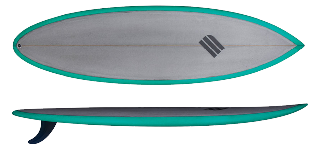emery single fin