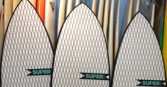 superflex on superbrand surfboards