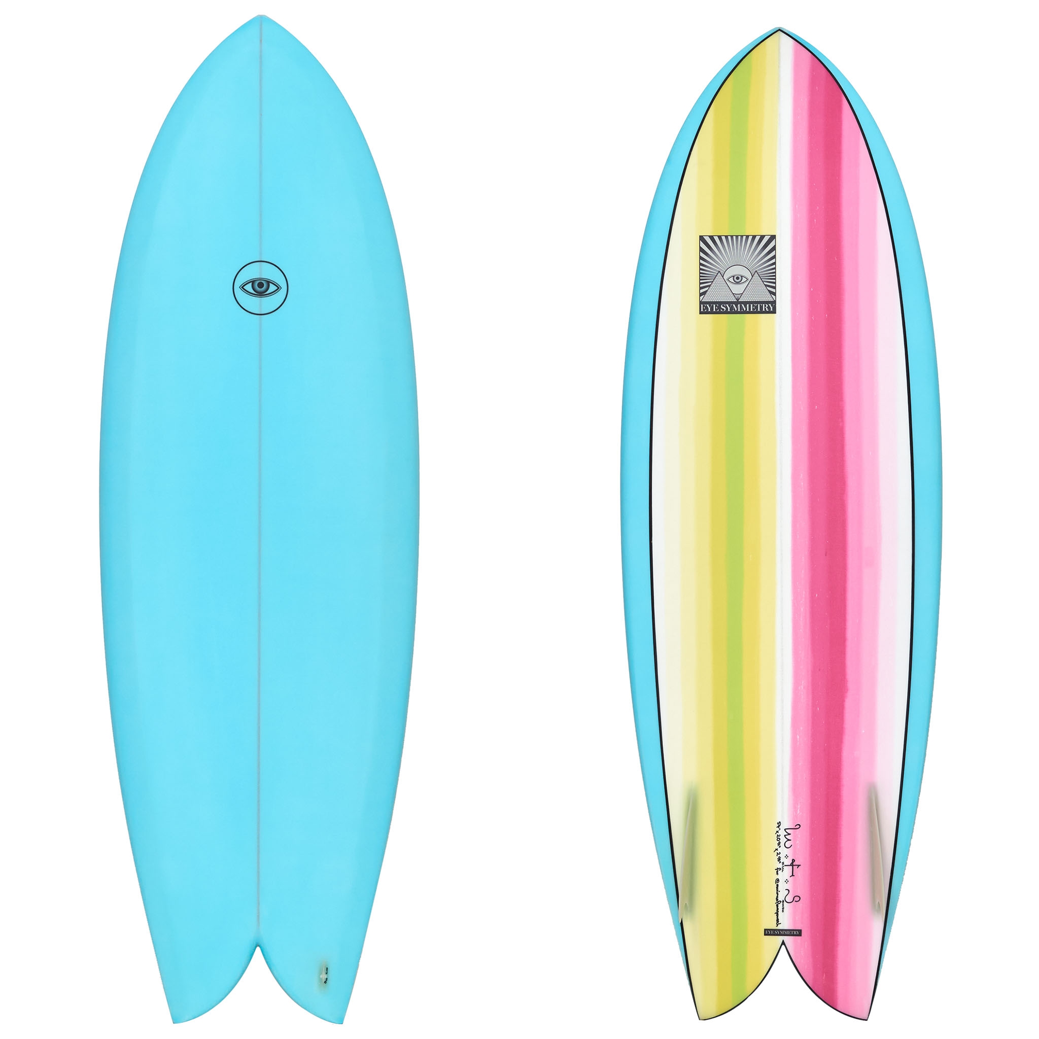 yorky surfboard(ヨーキー) Buy the Eye Symmetry The Turtle 1-3 ft Surfboard Online Now