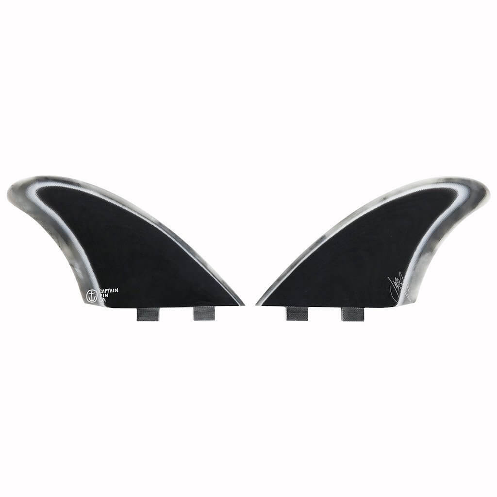 Buy the Captain Fin Co Jeff McCallum Keel Acid XL Black Online Now