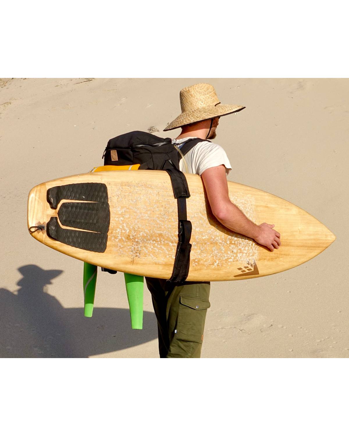 Buy the SurfPack 60L Black Surfboard Carrying Backpack Online Now