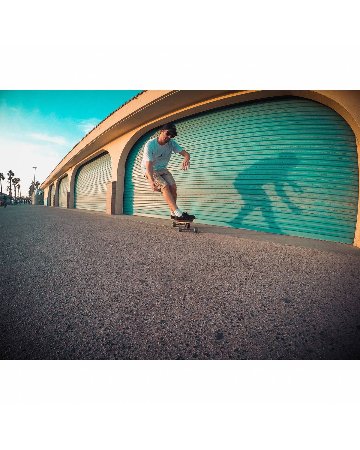 The Diamond Surfboard Series Skateboard - Orange