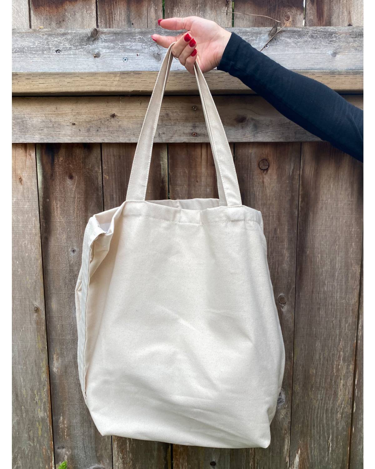Green Fuz Beach City Bag - Natural back