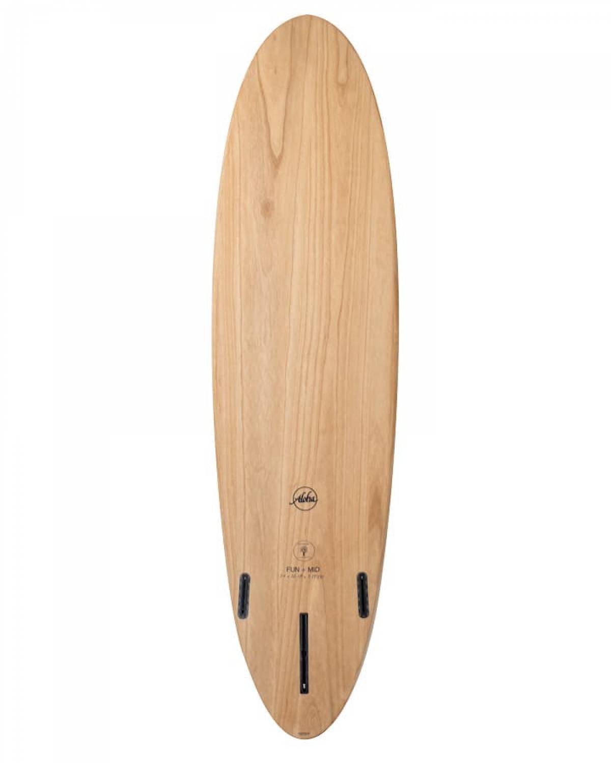 Buy the Aloha Fun Division Mid 6ft 8in Clear Surfboard Online Now