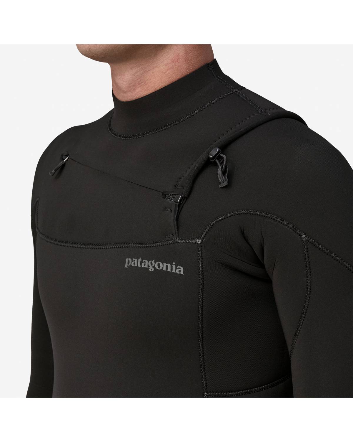 Buy the Patagonia Men's R1 Yulex Regulator Full Suit 3/2.5 Black