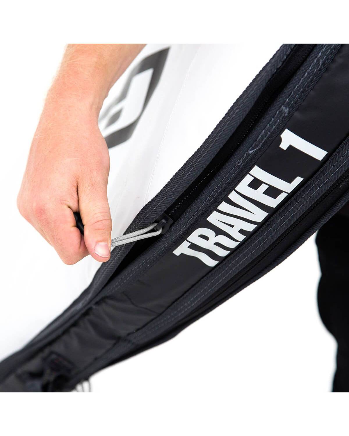 Buy the FCS Travel 1 All Purpose Surfboard Bag 10mm Grey