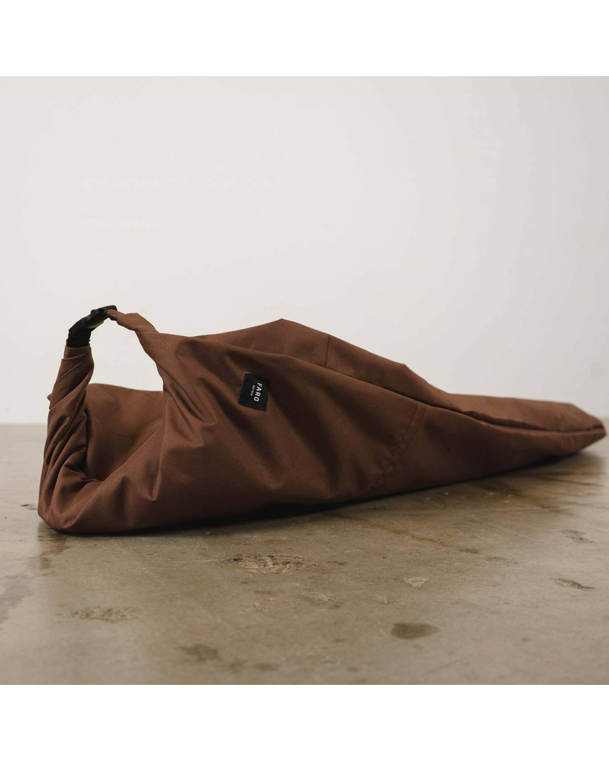 Seal Brown Canvas Surfboard Bag