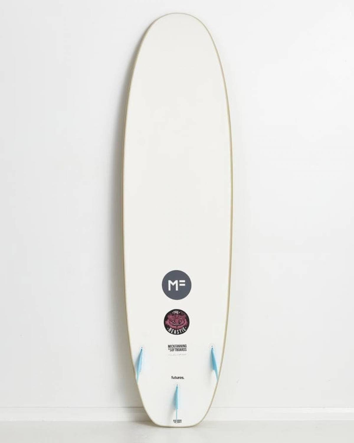 Buy the MF Softboards Beastie 5ft 10in White Online Now