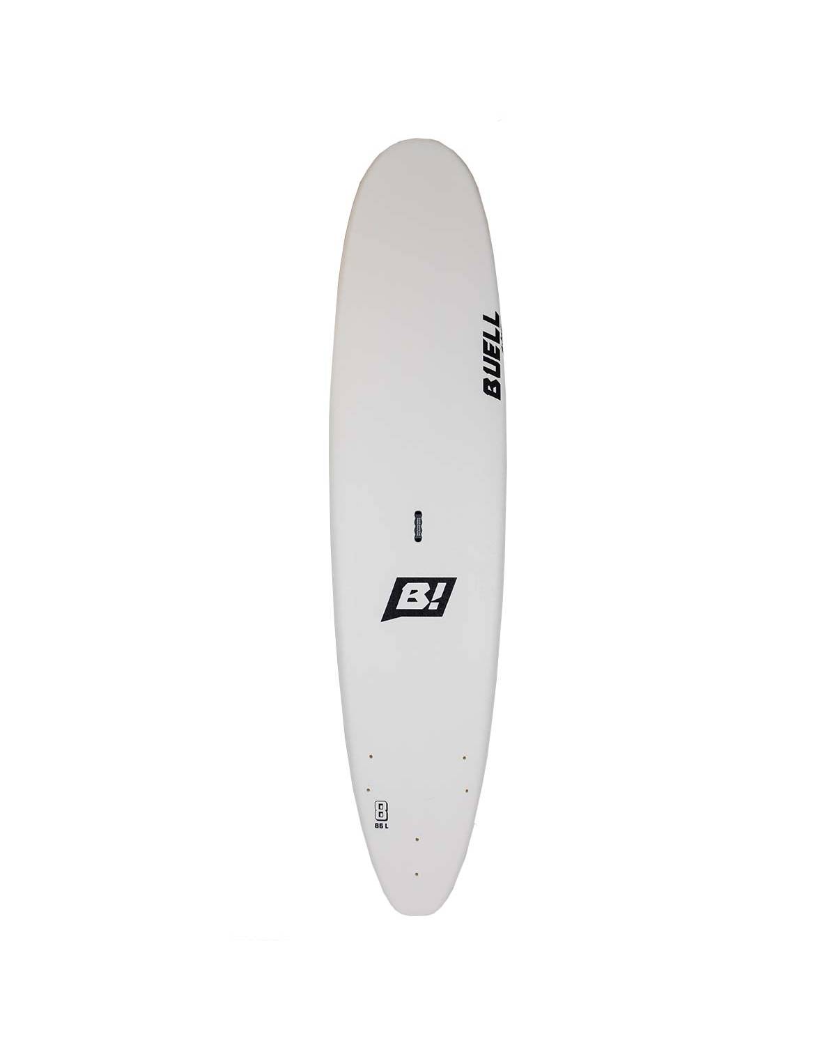 Buy the Buell Surf Foamie 7ft 0in White Surfboard Online Now