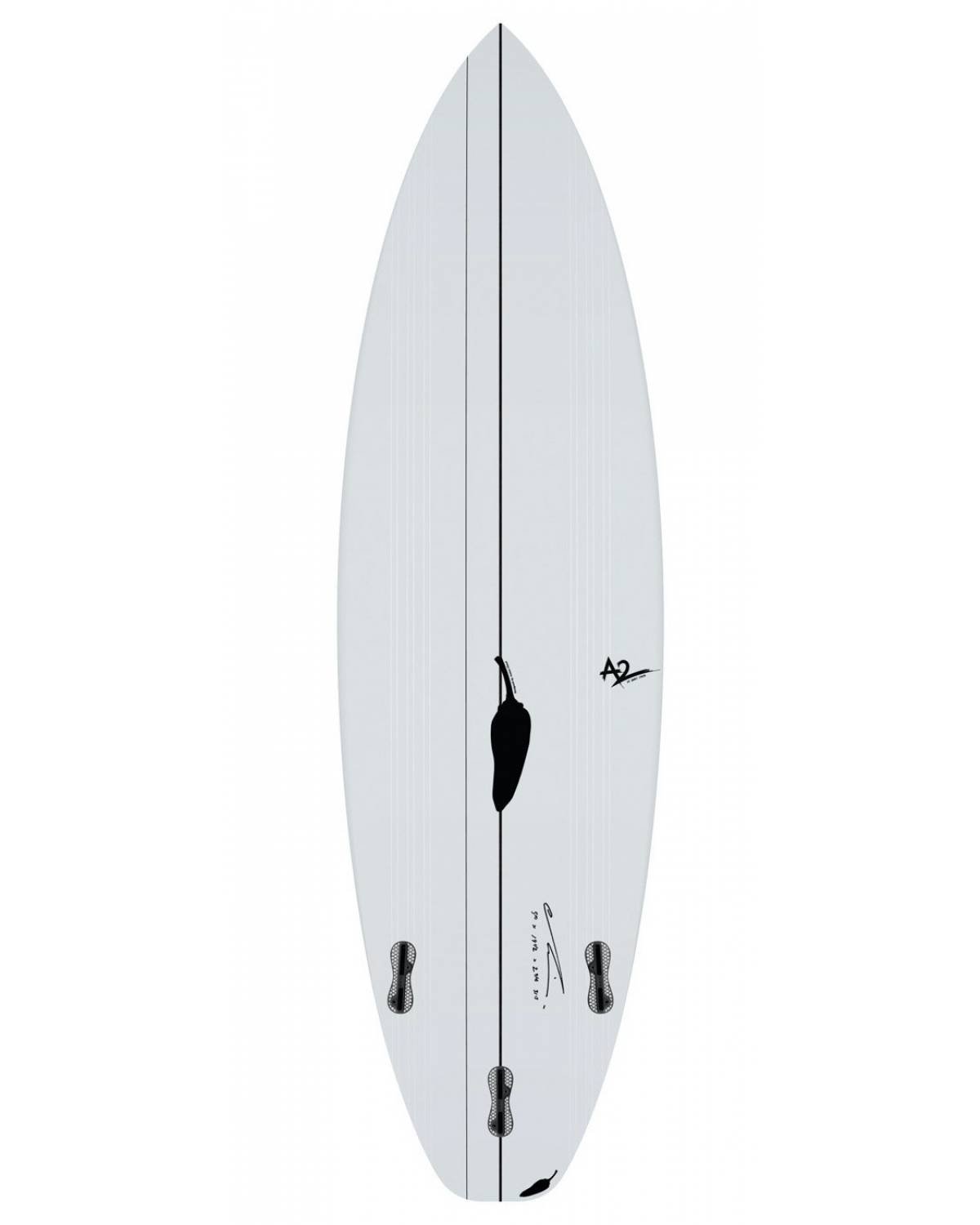 Chilli A2 Surfboards bottom