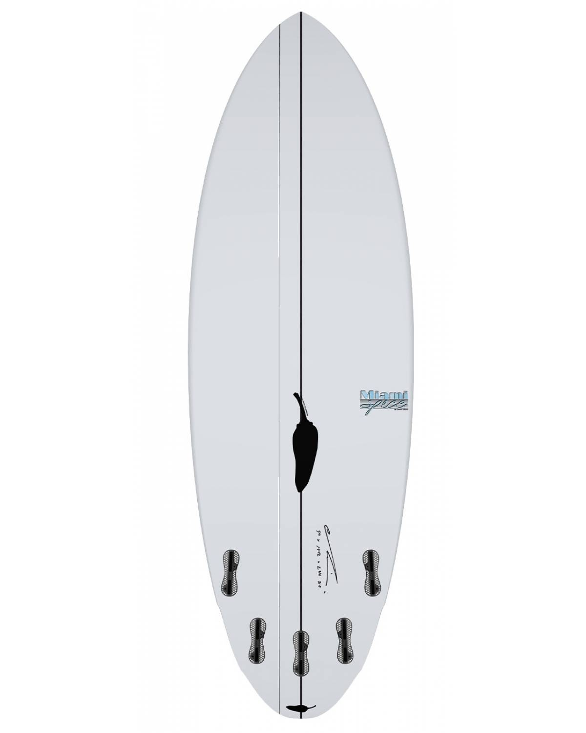 Chilli Miamo Spice Surfbooards bottom