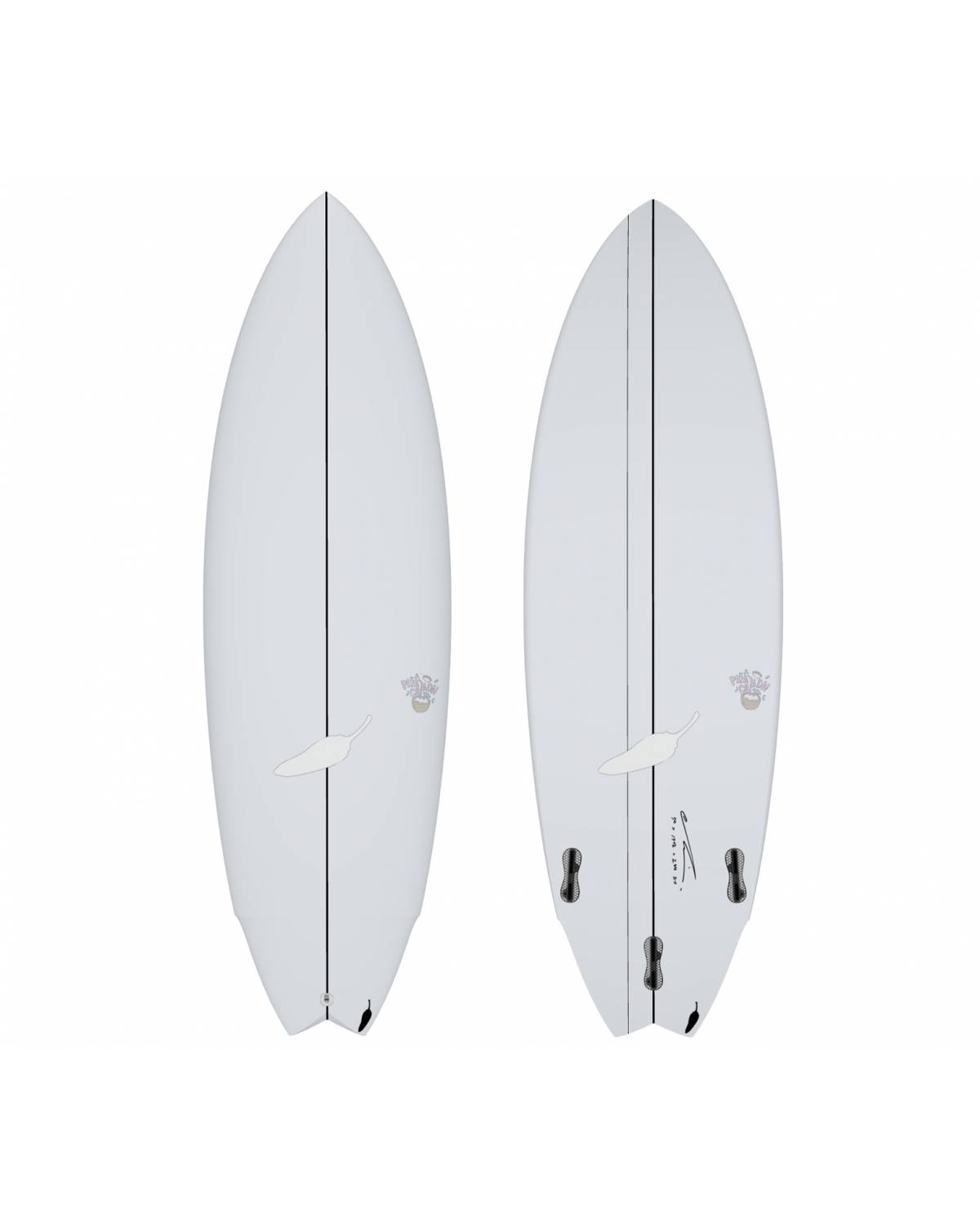 サーフィン・ボディボード chilli surfboard Buy the Chilli Pina Colada 5ft 10in White Surfboard Online