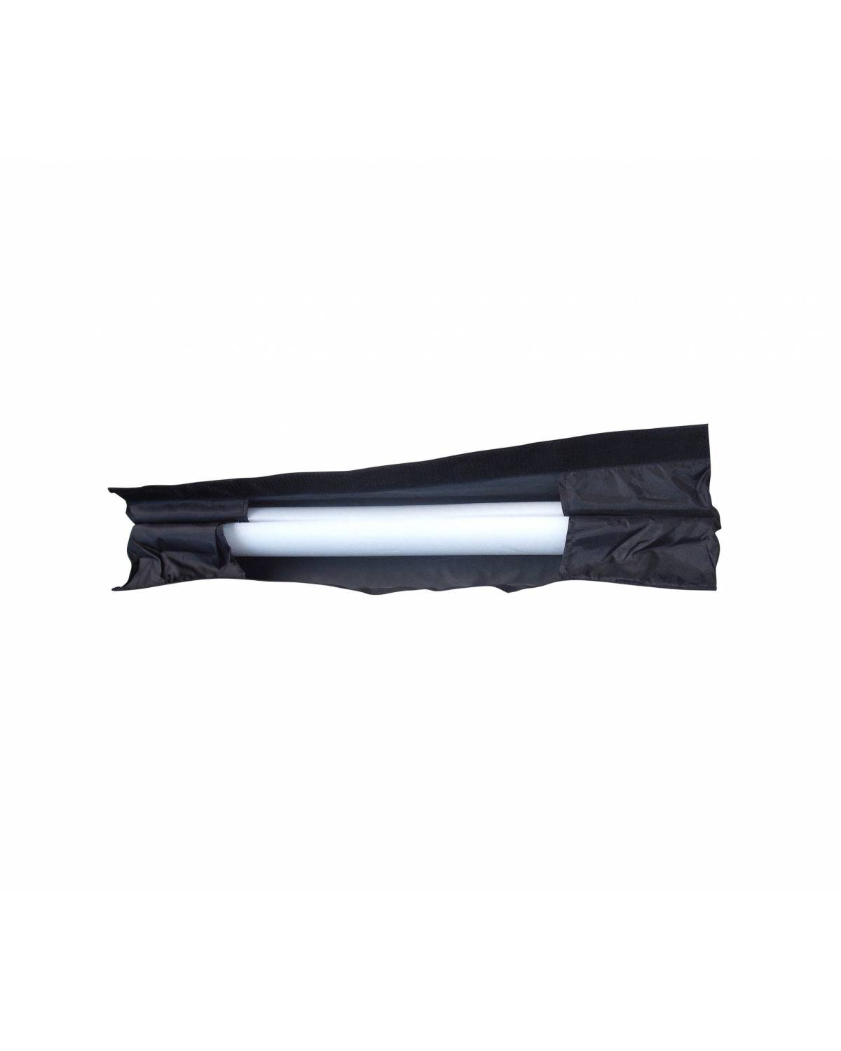 Curve Roof Rack Pads Round - Black - Double 28" open