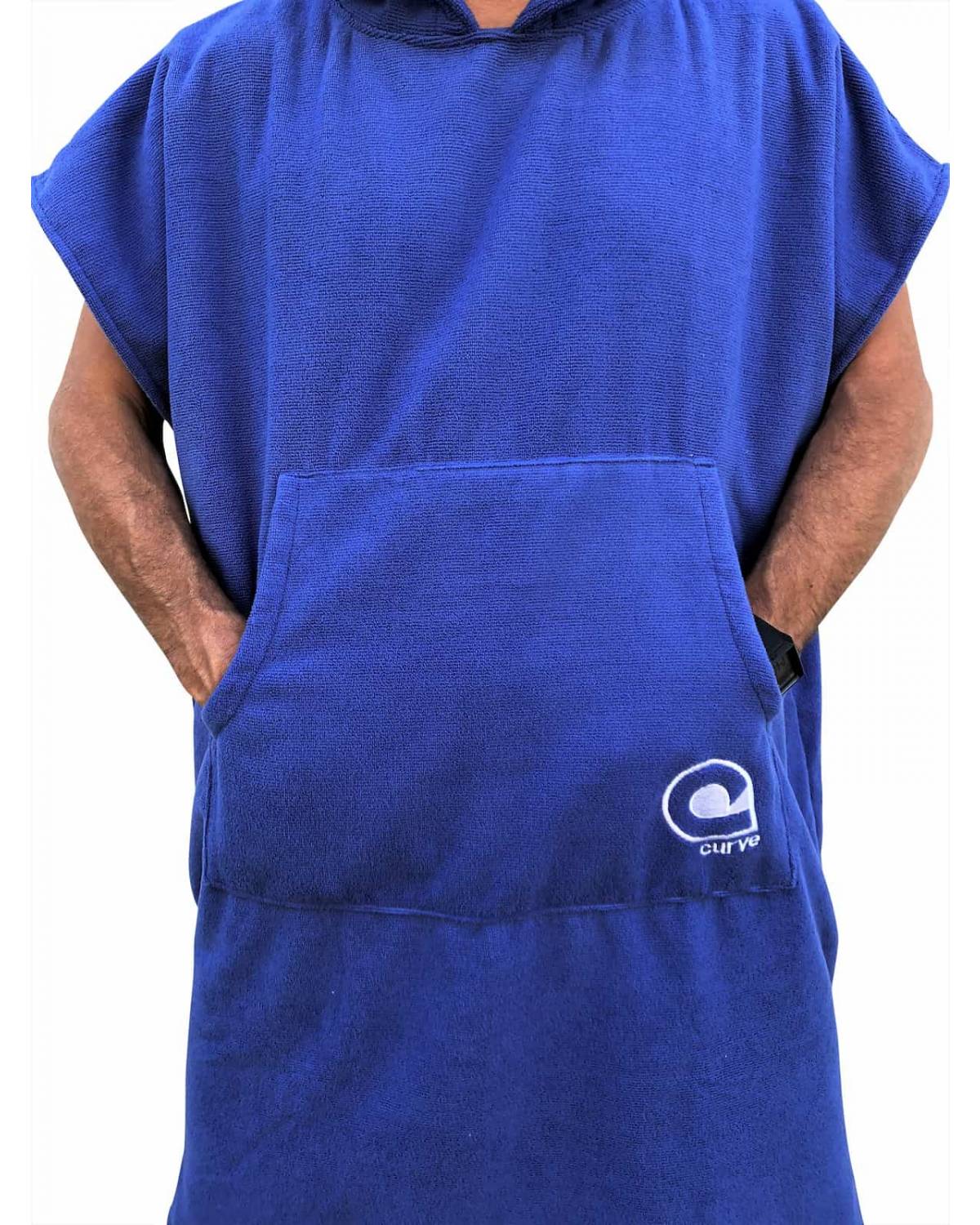 Curve Surf Poncho Towel - Microfiber front pocket
