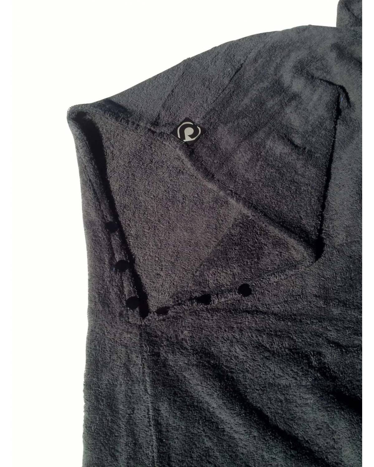 Curve Surf Poncho Towel - Cotton sleeves open