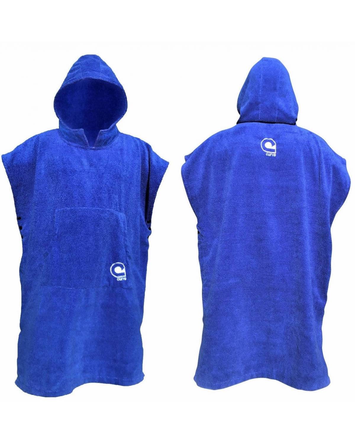 Curve Surf Poncho Towel - MicrofiberBlue