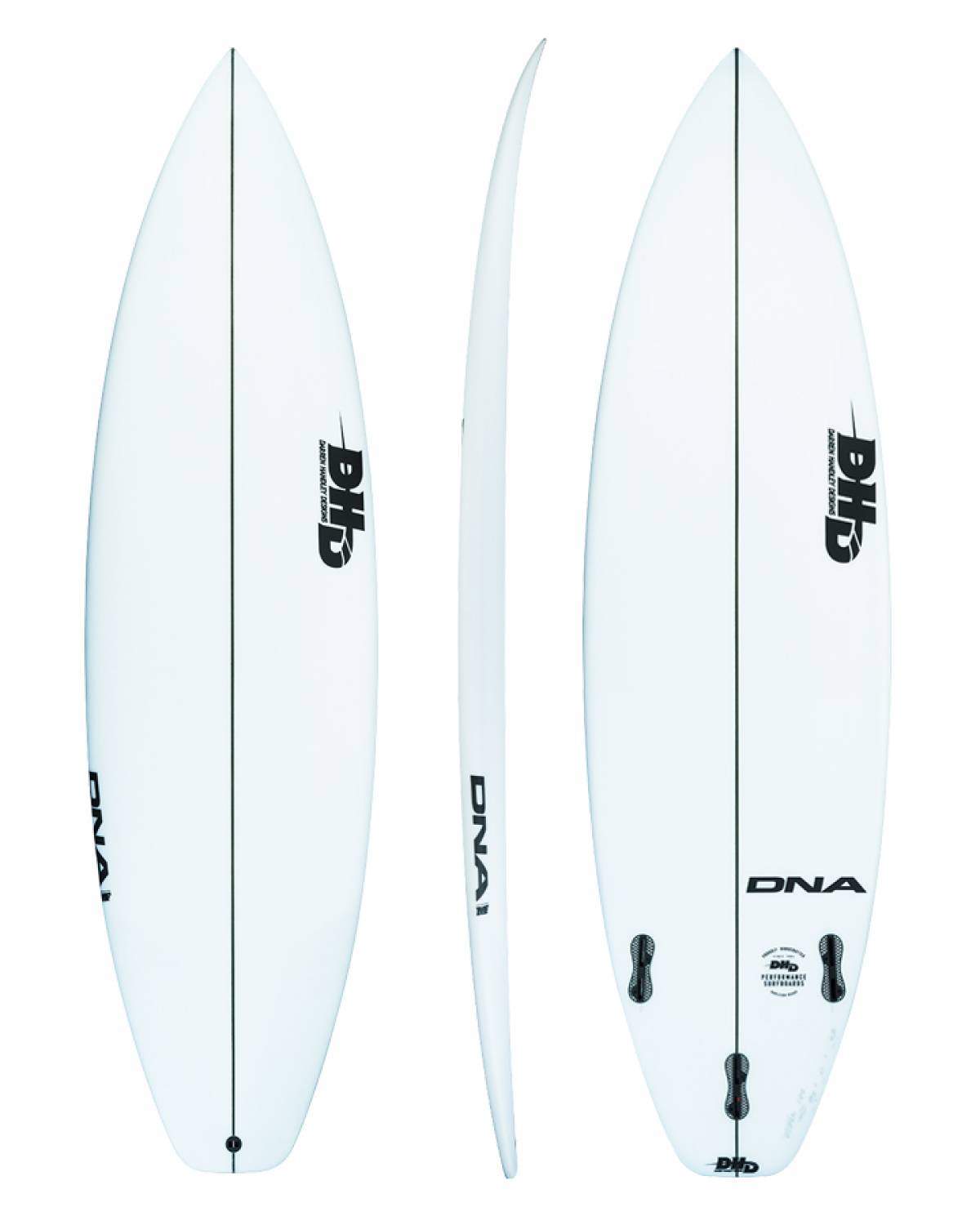 Buy the DHD MF DNA 5ft 5in White Surfboard Online Now