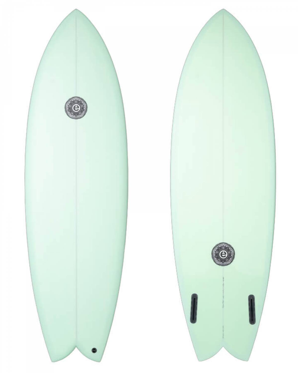 Twin Fish - Mint (Elemnt) - 5' 8" x 20 1/2" x 2 1/2" x 30.5L - Futures
