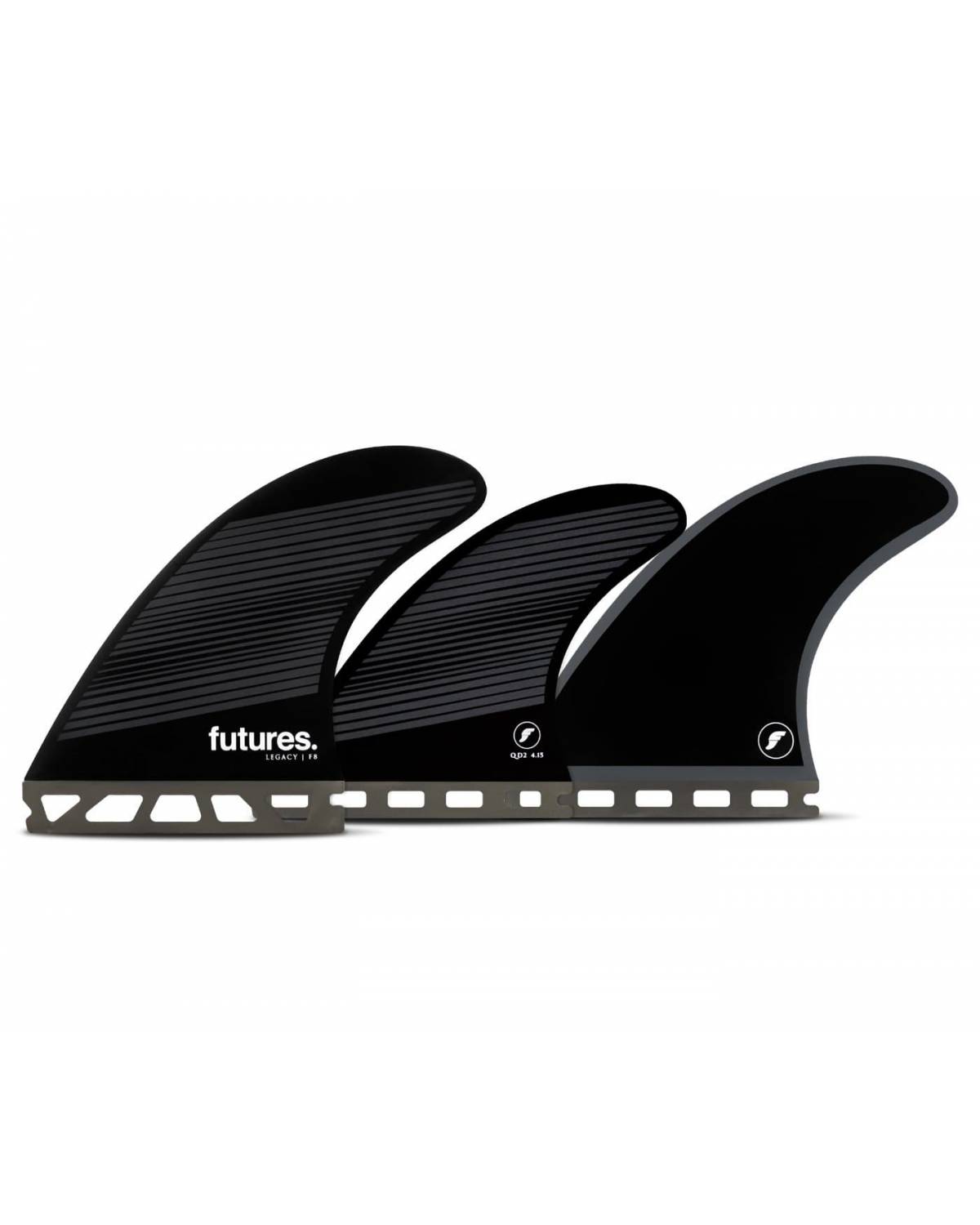 Buy the Futures F8 Legacy Series 5-Fin L Grey Online Now