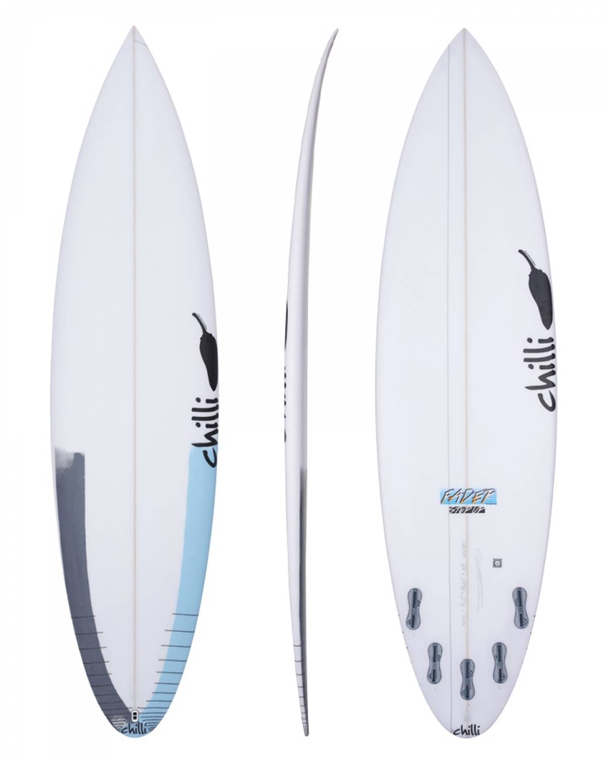 Buy the Chilli Fader Step Up 6ft 8in Surfboard Online Now