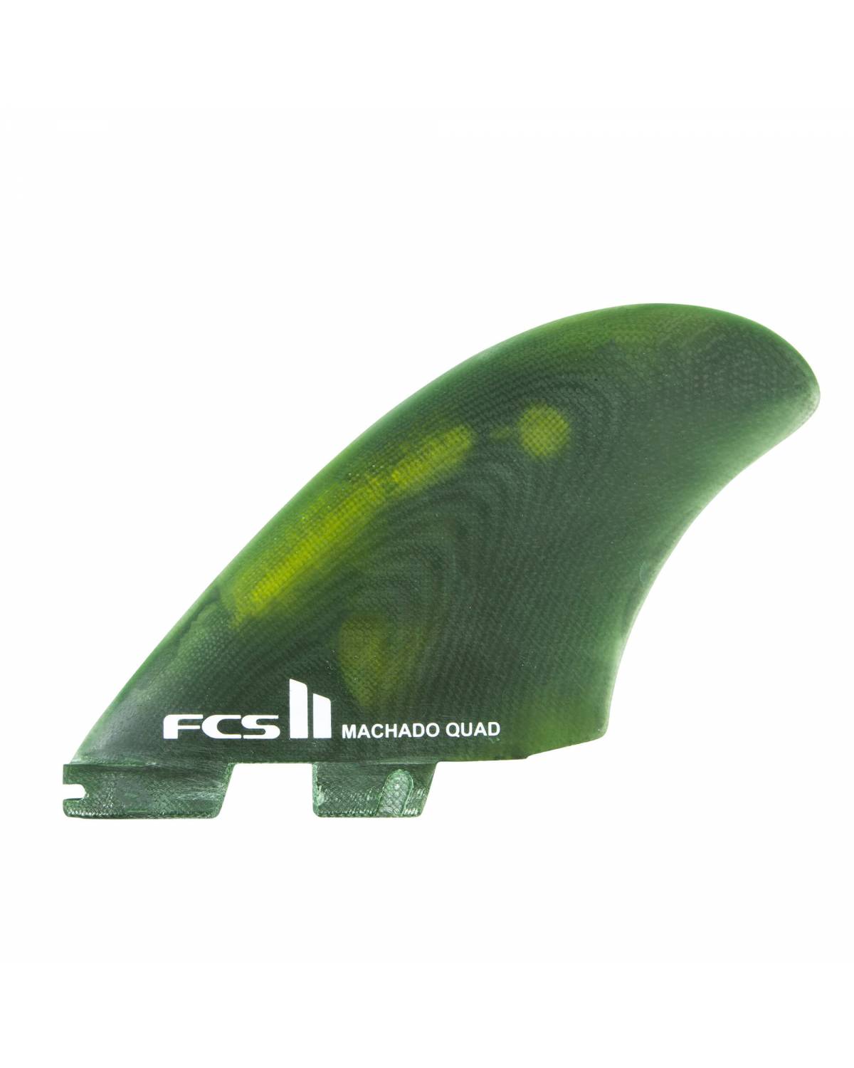 Buy the FCS Rob Machado PG Quad Fins L Green Online Now