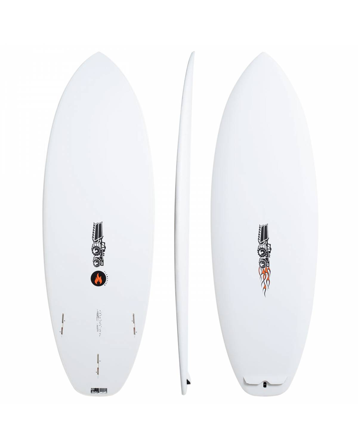 Buy the JS Industries Flame Fish Softboard White Online Now