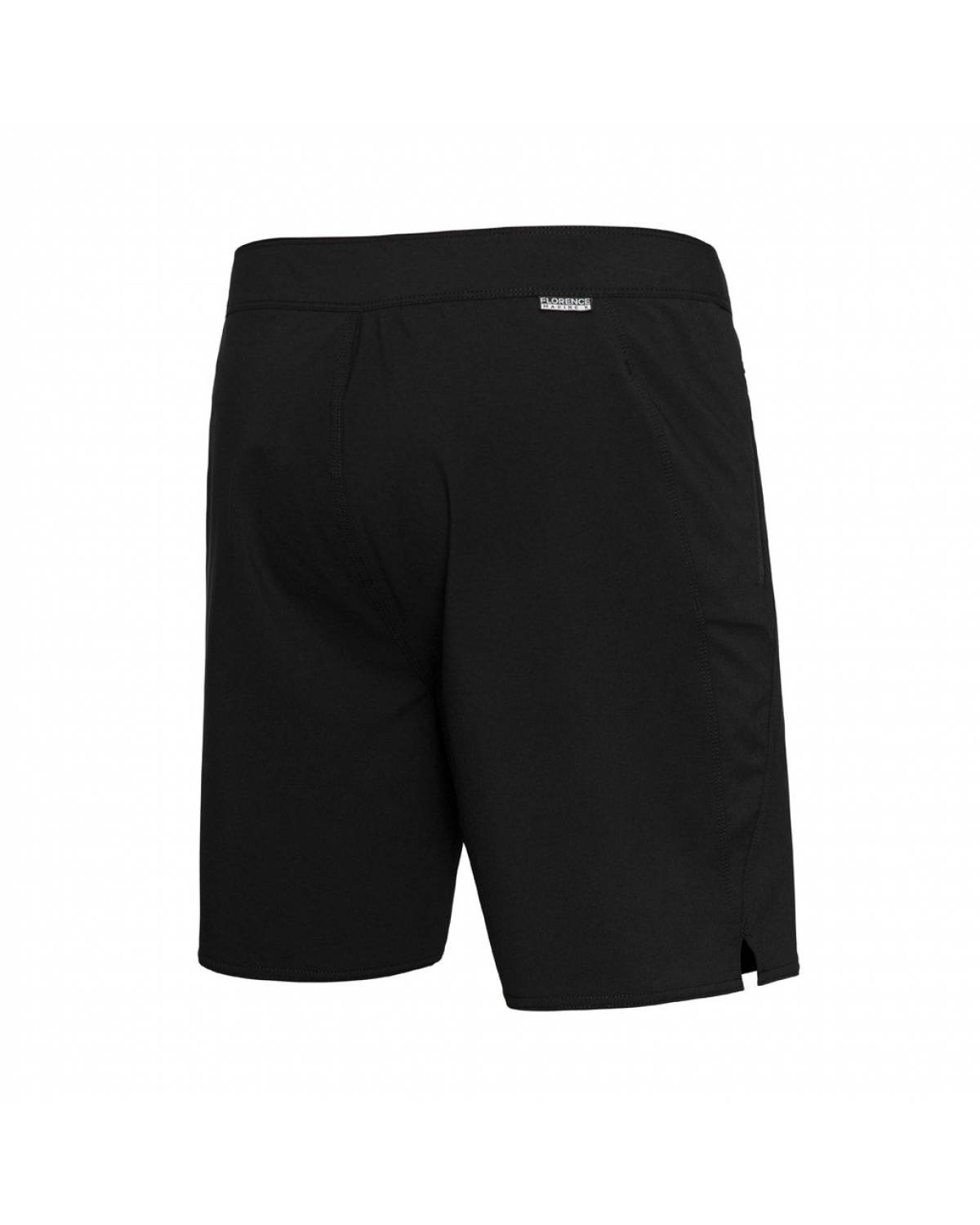 Florence Marine X Solid Boardshort - Black  back