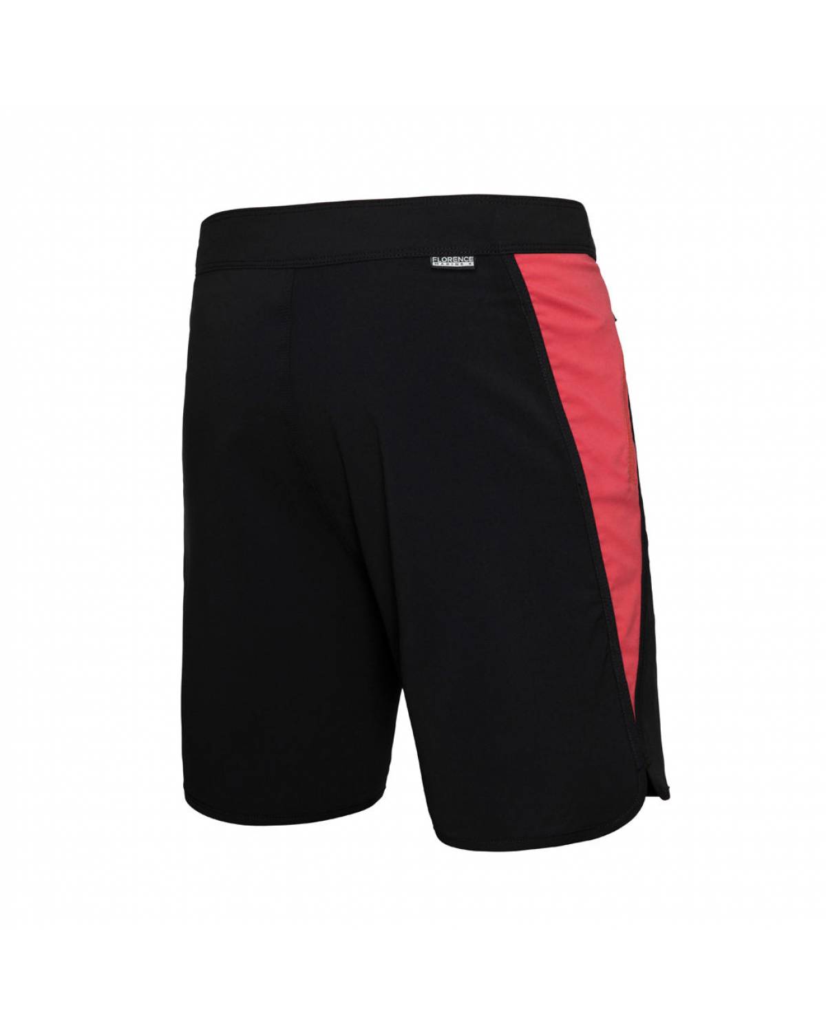 Florence Marine X Block Boardshort - Black Red back