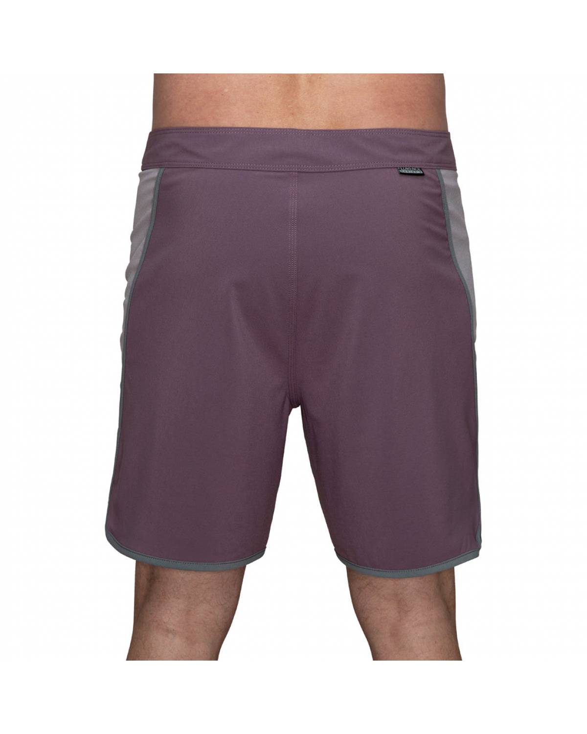 Florence Marine X Block Boardshort - Mauve on model back