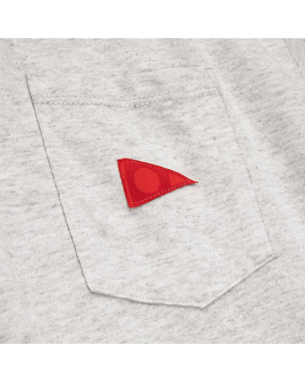 Florence Marine X Burgee Recover Pocket T-Shirt - Light Heather Grey pocket