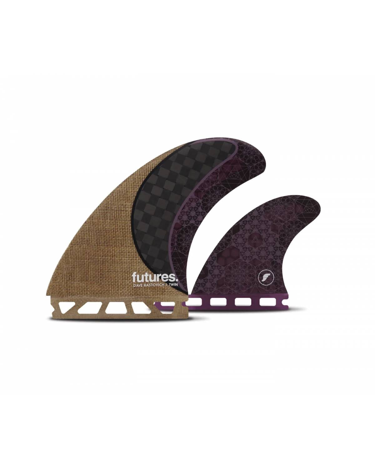 futures DAVE RASTOVICH ツイン Buy the Futures Rasta Twin + 1 XL Brown Fin Set Online Now