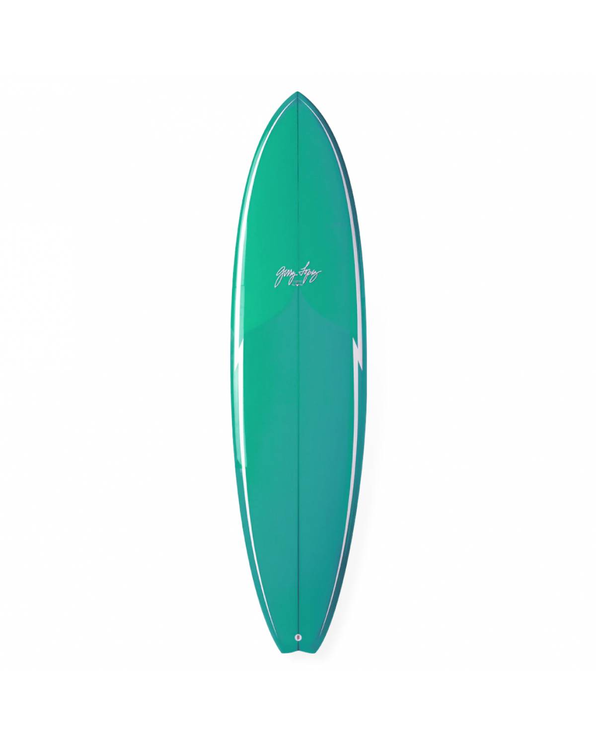 Gerry Lopes Little Darlin Surfboard green