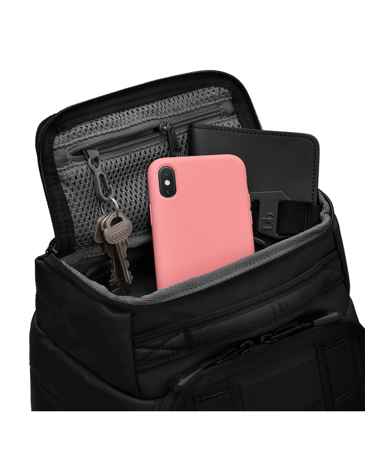 Buy the Db Bags The Hugger Backpack 20L Black Online Now 