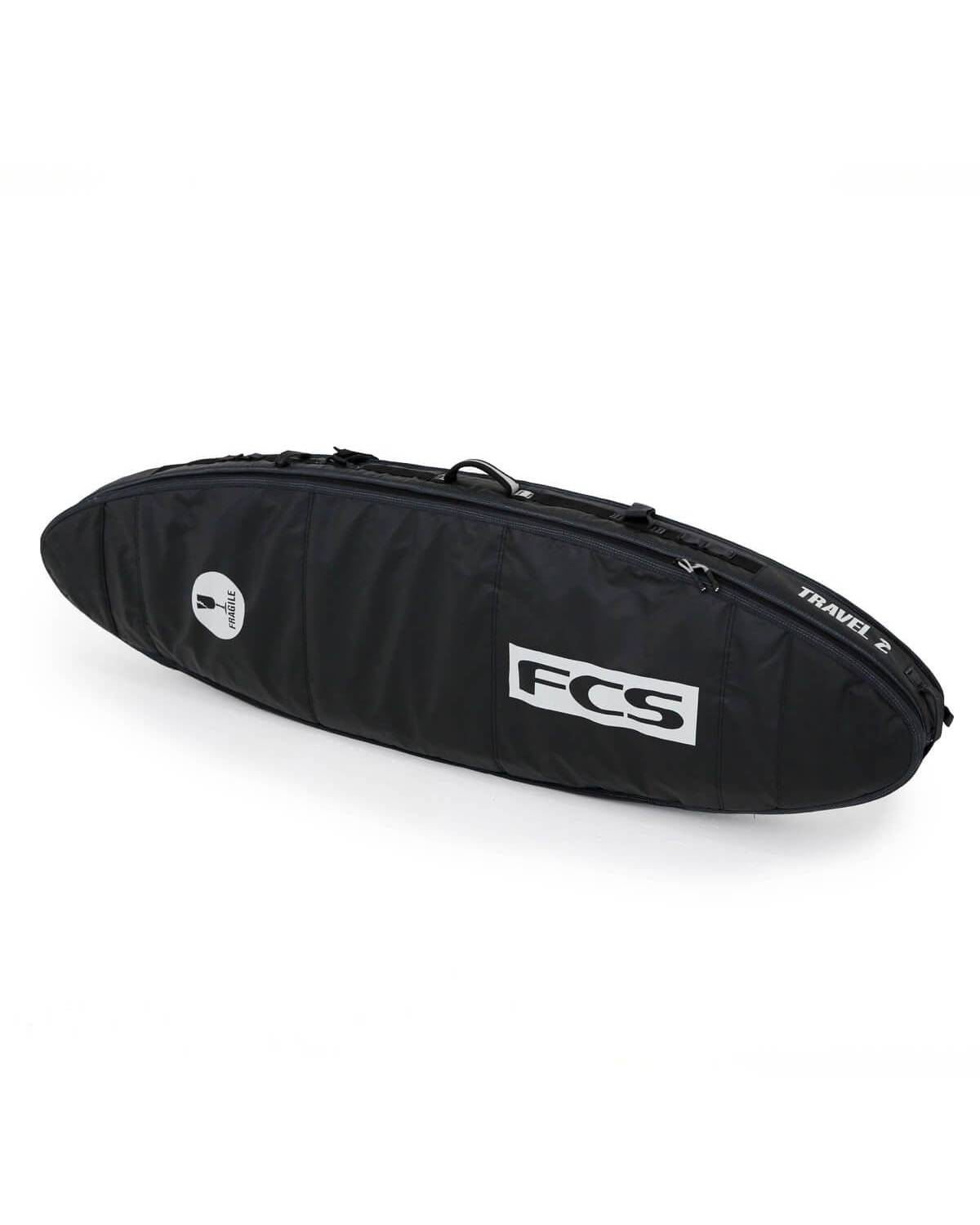 Buy the FCS Travel 2 All Purpose Surfboard Bag Grey Online Now